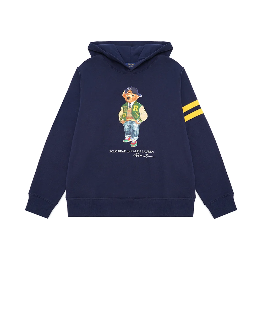 Детское худи Polo Bear Polo Ralph Lauren Kids 323960441001, синий цвет • Купить в интернет-магазине Kameron