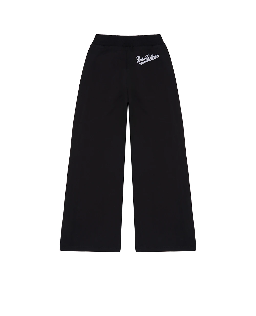 Дитячі спортивні флісові штани (костюм) Dolce&Gabbana Kids L5JPI3-G7PWH-B, чорний колір • Купити в інтернет-магазині Kameron