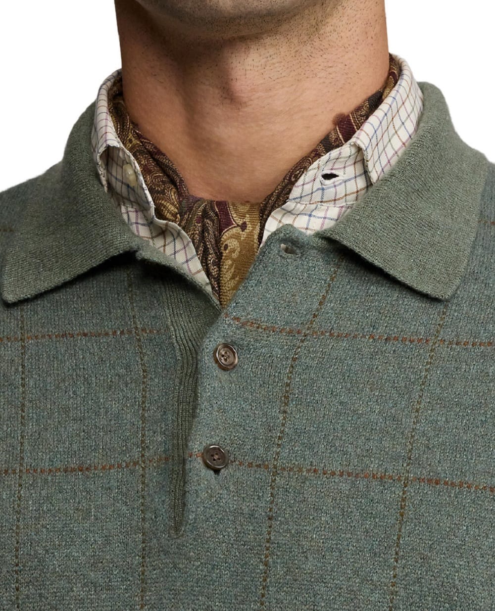 Свитер Ralph Lauren Purple Label 790957774001, зеленый цвет • Купить в интернет-магазине Kameron