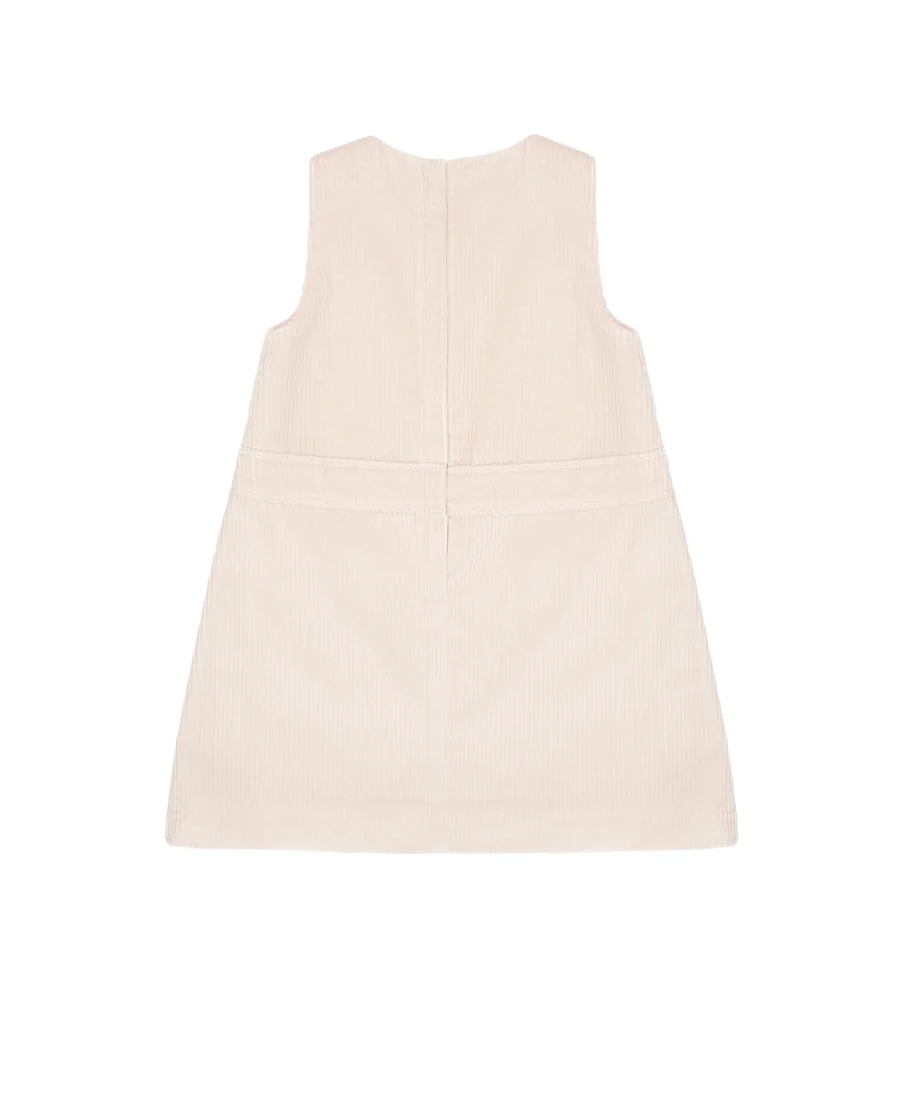Детское платье из вельветового хлопка Dolce&Gabbana Kids L24DK1-FUVB2, розовый цвет • Купить в интернет-магазине Kameron