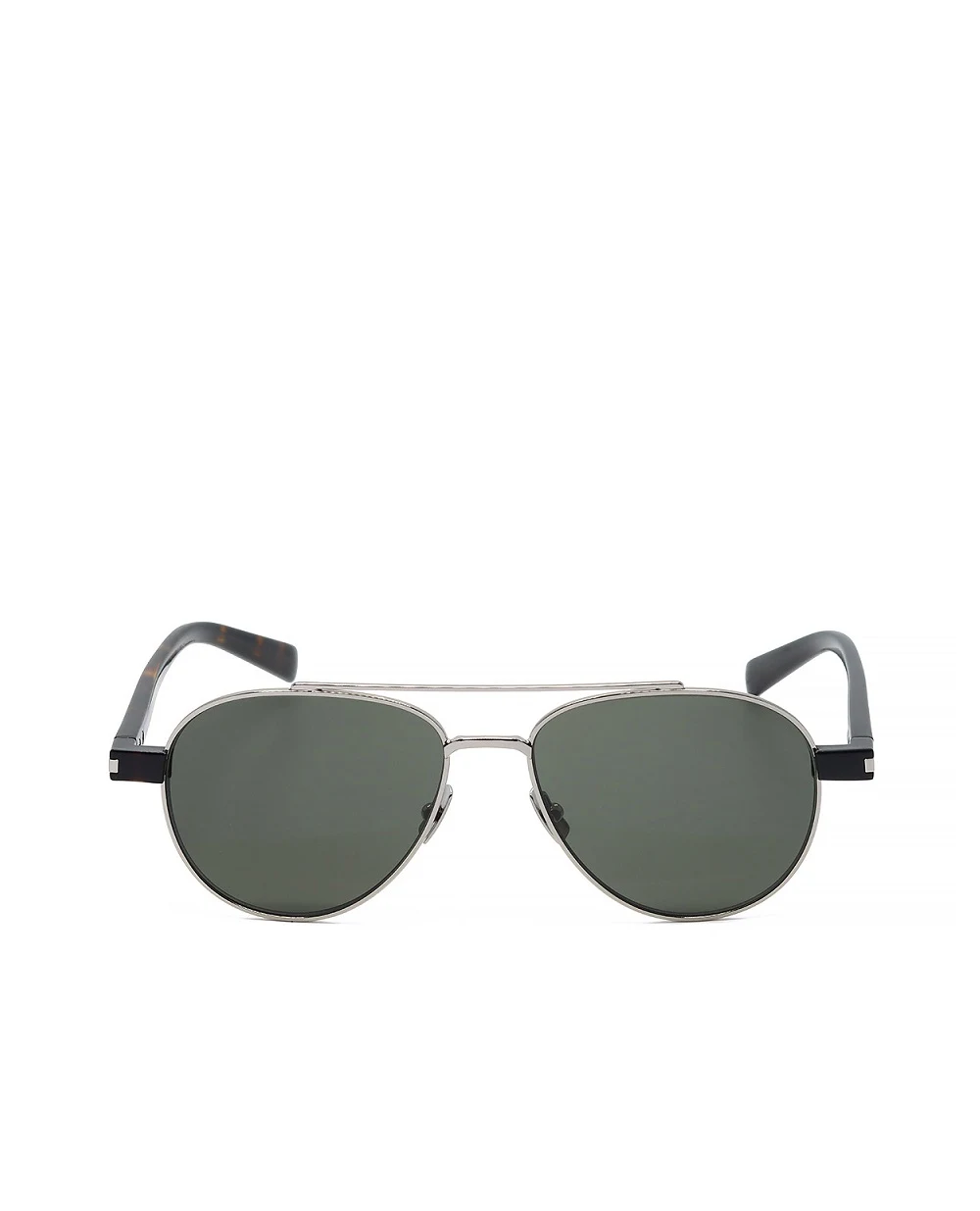 Солнцезащитные очки Saint Laurent SL 843-002, серебряный цвет • Купить в интернет-магазине Kameron