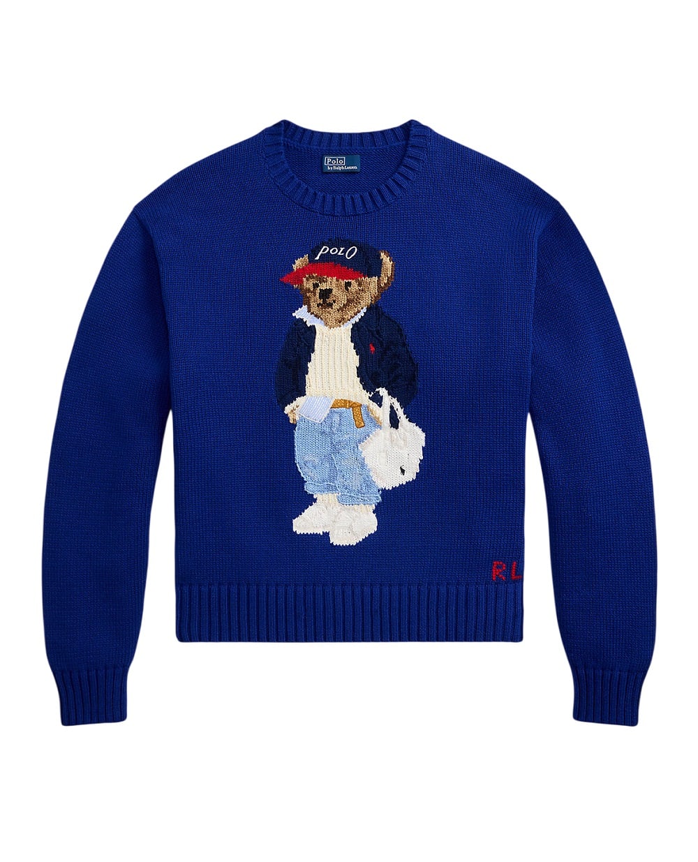Свитер Polo Bear Polo Ralph Lauren 211A96238001, синий цвет • Купить в интернет-магазине Kameron