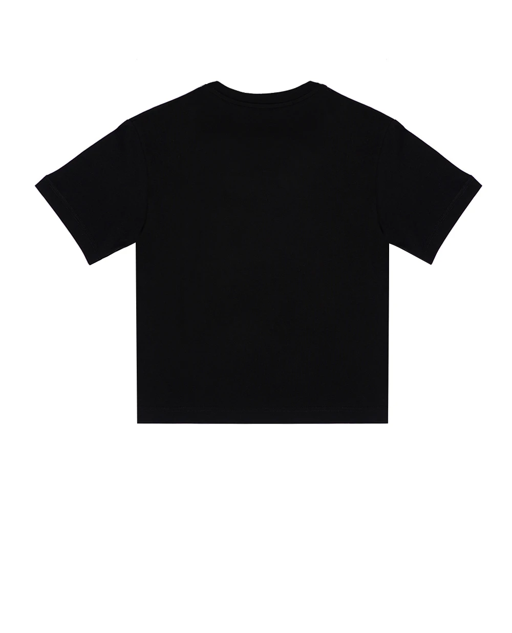 Детская футболка Dolce&Gabbana Kids L4JTHU-G7N0D-B, черный цвет • Купить в интернет-магазине Kameron