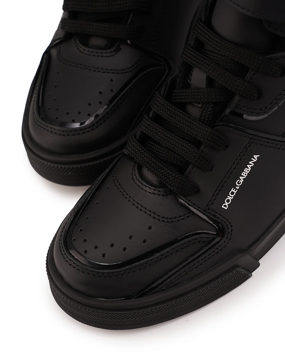 Детские кроссовки Dolce&Gabbana Kids DA5235-AB276-L, черный цвет • Купить в интернет-магазине Kameron
