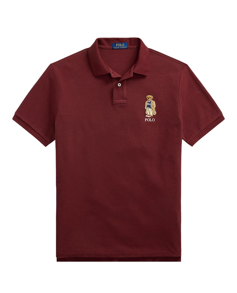 Поло Polo Bear Polo Ralph Lauren 710973159001, бордовый цвет • Купить в интернет-магазине Kameron
