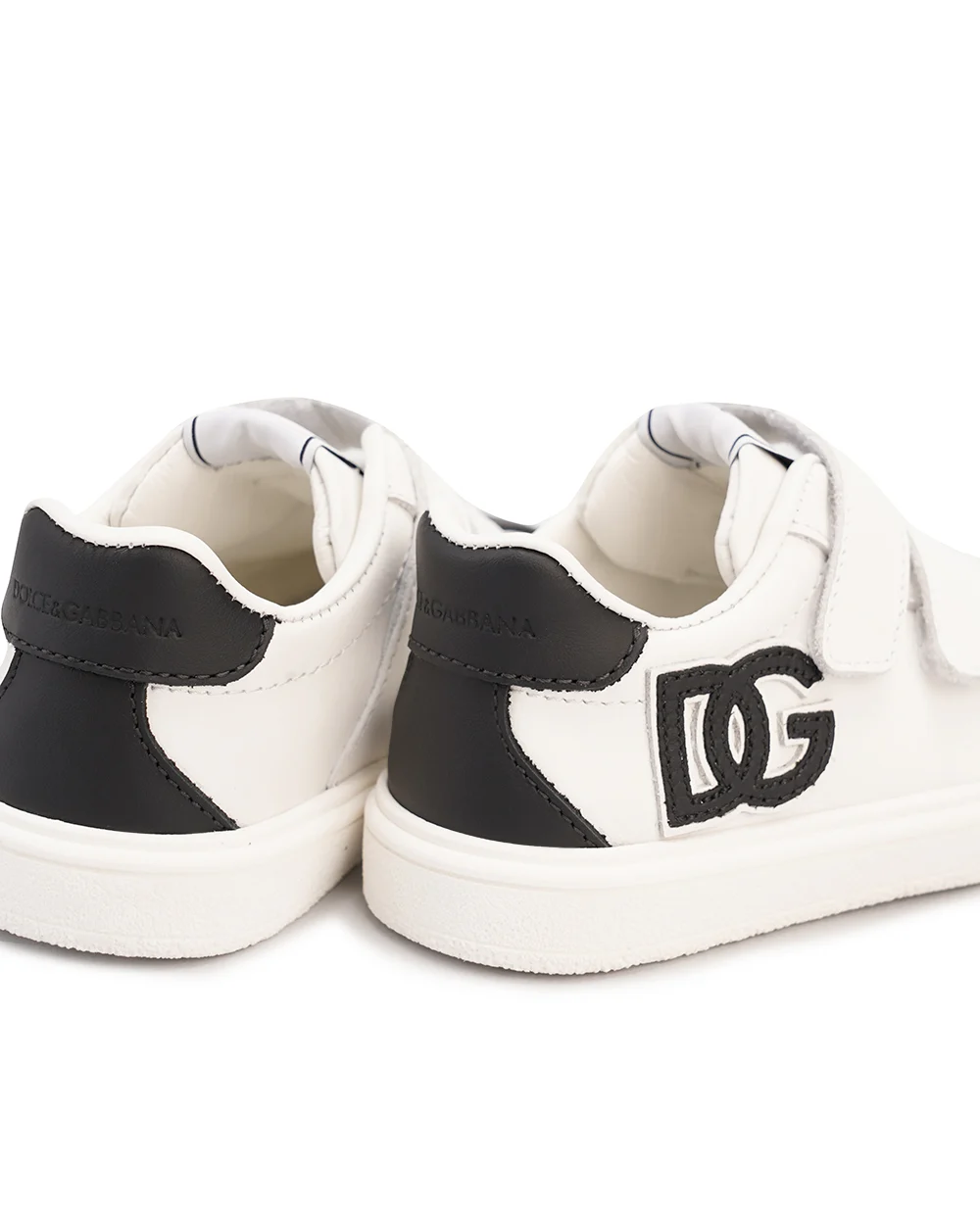 Детские кеды Dolce&Gabbana Kids DN0205-A1048, белый цвет • Купить в интернет-магазине Kameron