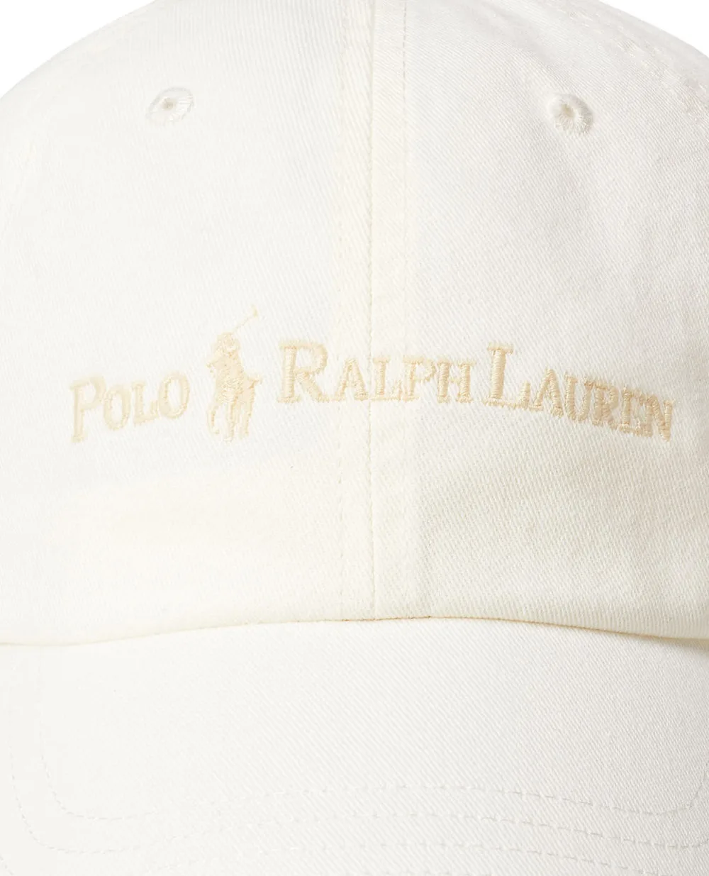 Бейсболка Polo Ralph Lauren 211967360003, кремовый цвет • Купить в интернет-магазине Kameron