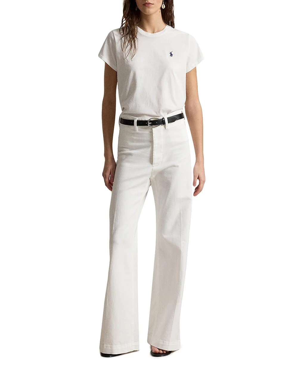 Футболка Polo Ralph Lauren 211B14605032, белый цвет • Купить в интернет-магазине Kameron