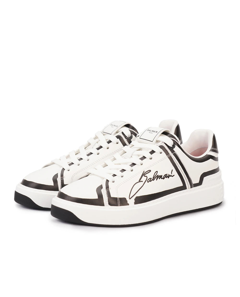 Кеды B-Сourt Balmain EN1VI690LCLP, белый цвет • Купить в интернет-магазине Kameron