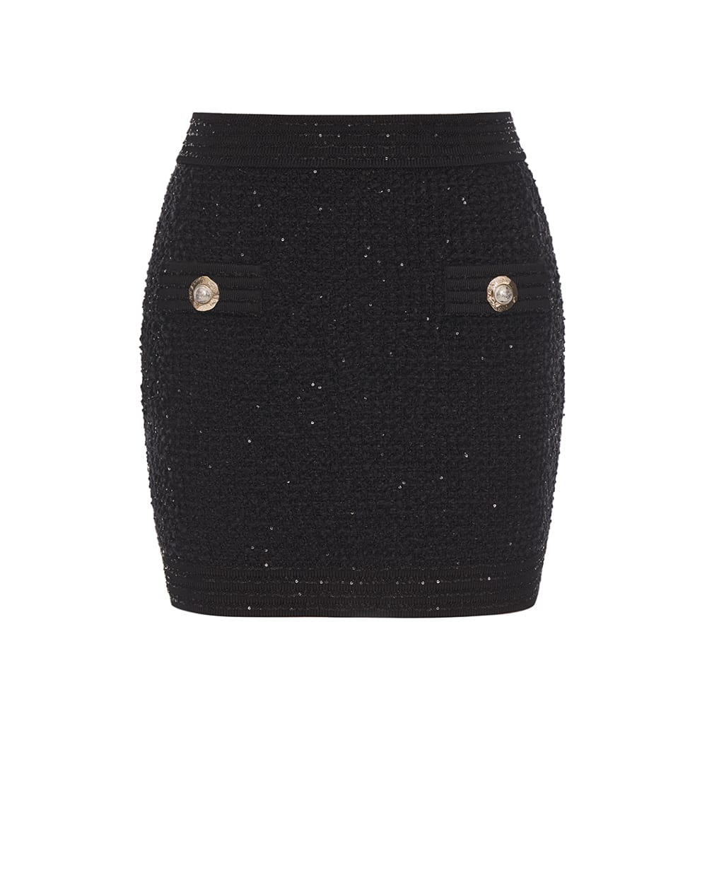 Юбка Balmain FF1LB015KI74, черный цвет • Купить в интернет-магазине Kameron