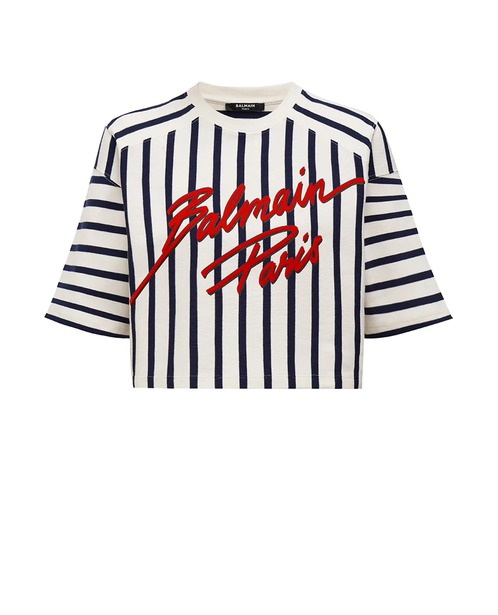 Футболка Balmain EF1EE080BC95, молочный цвет • Купить в интернет-магазине Kameron