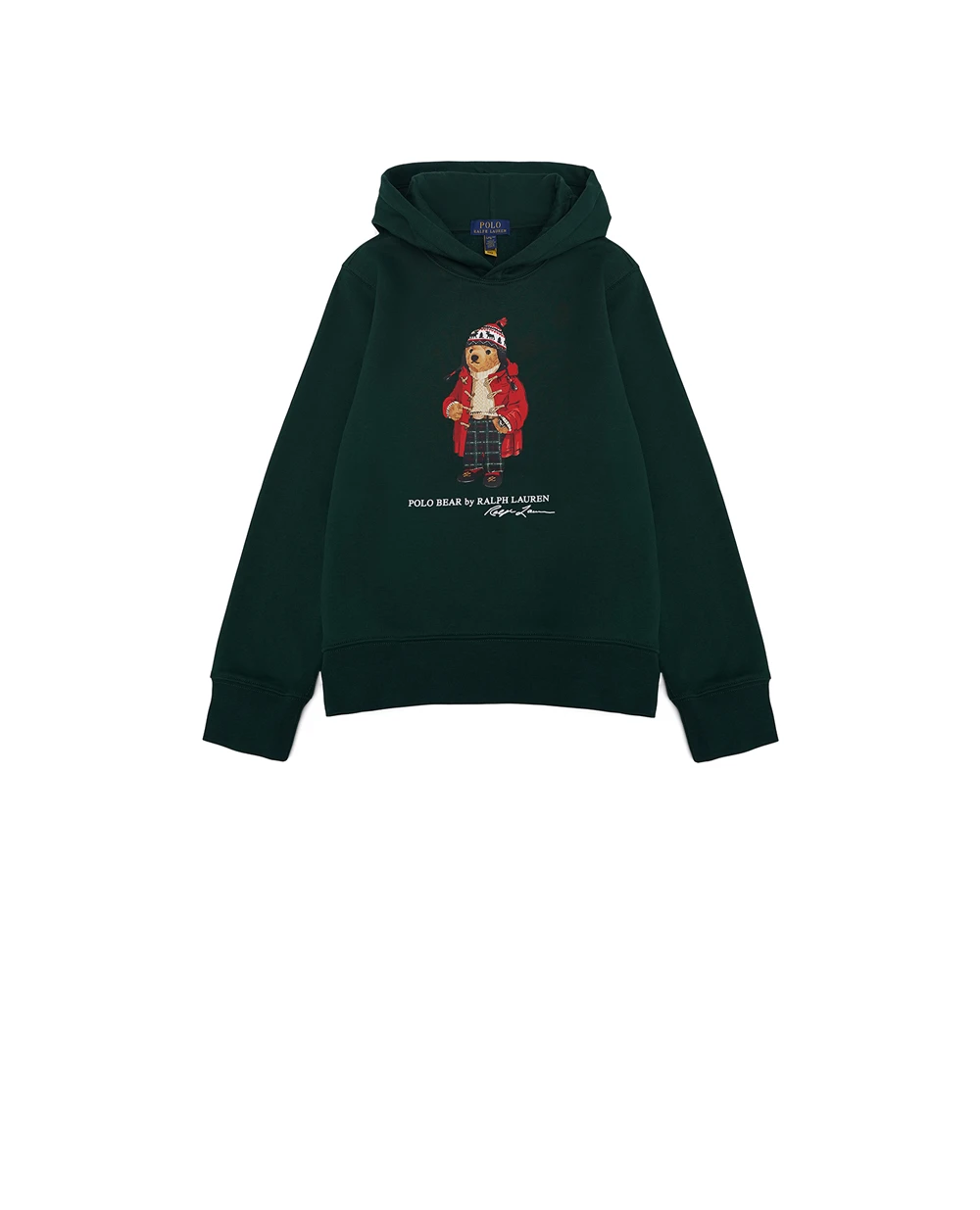 Детское худи Polo Bear Polo Ralph Lauren Kids 323960440003, зеленый цвет • Купить в интернет-магазине Kameron