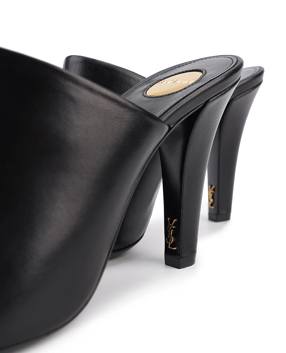 Мюли Jill Saint Laurent 818037-AADGZ, черный цвет • Купить в интернет-магазине Kameron
