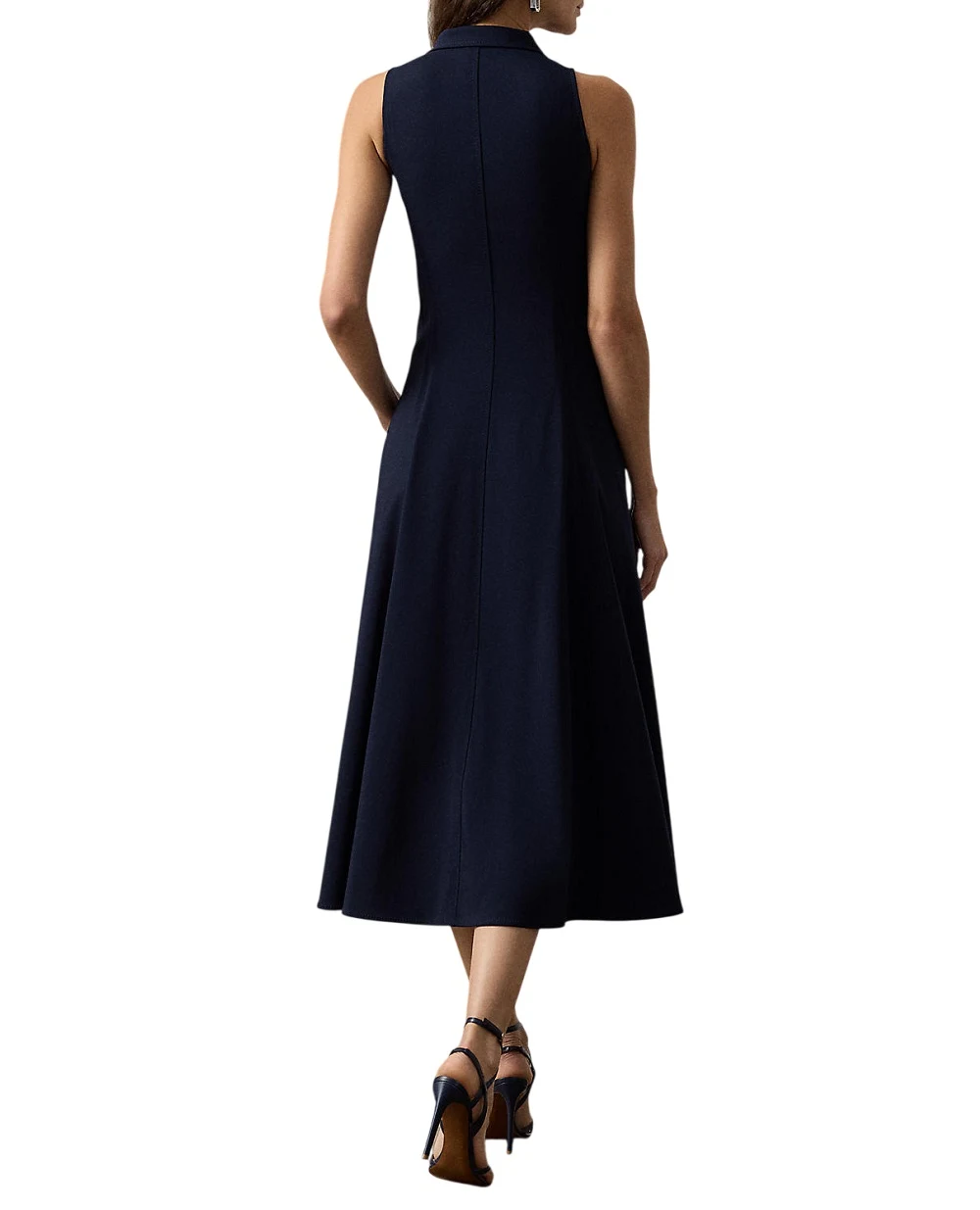 Двубортное платье Alecia Ralph Lauren Collection 290P09868001, темно-синий цвет • Купить в интернет-магазине Kameron