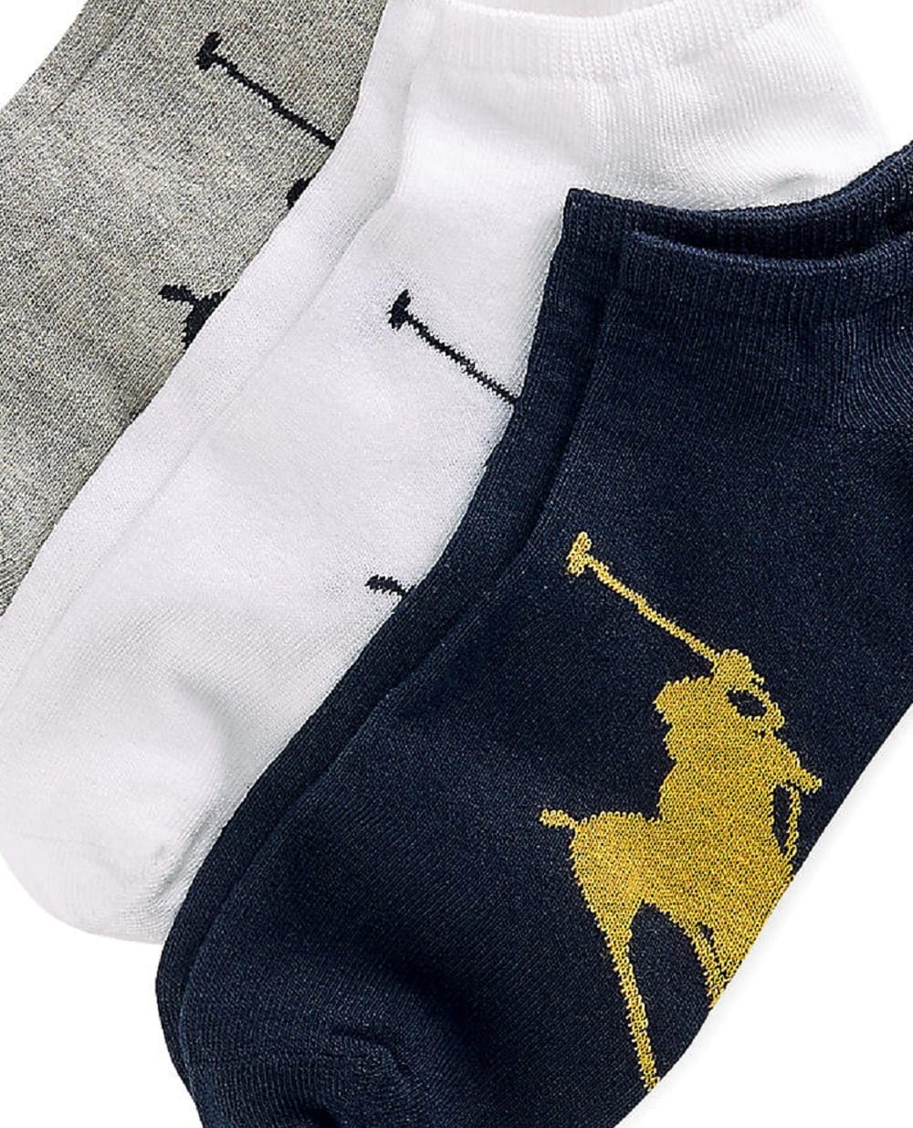 Носки Big Pony (3 пары) Polo Ralph Lauren 449655205002, разноцветный цвет • Купить в интернет-магазине Kameron