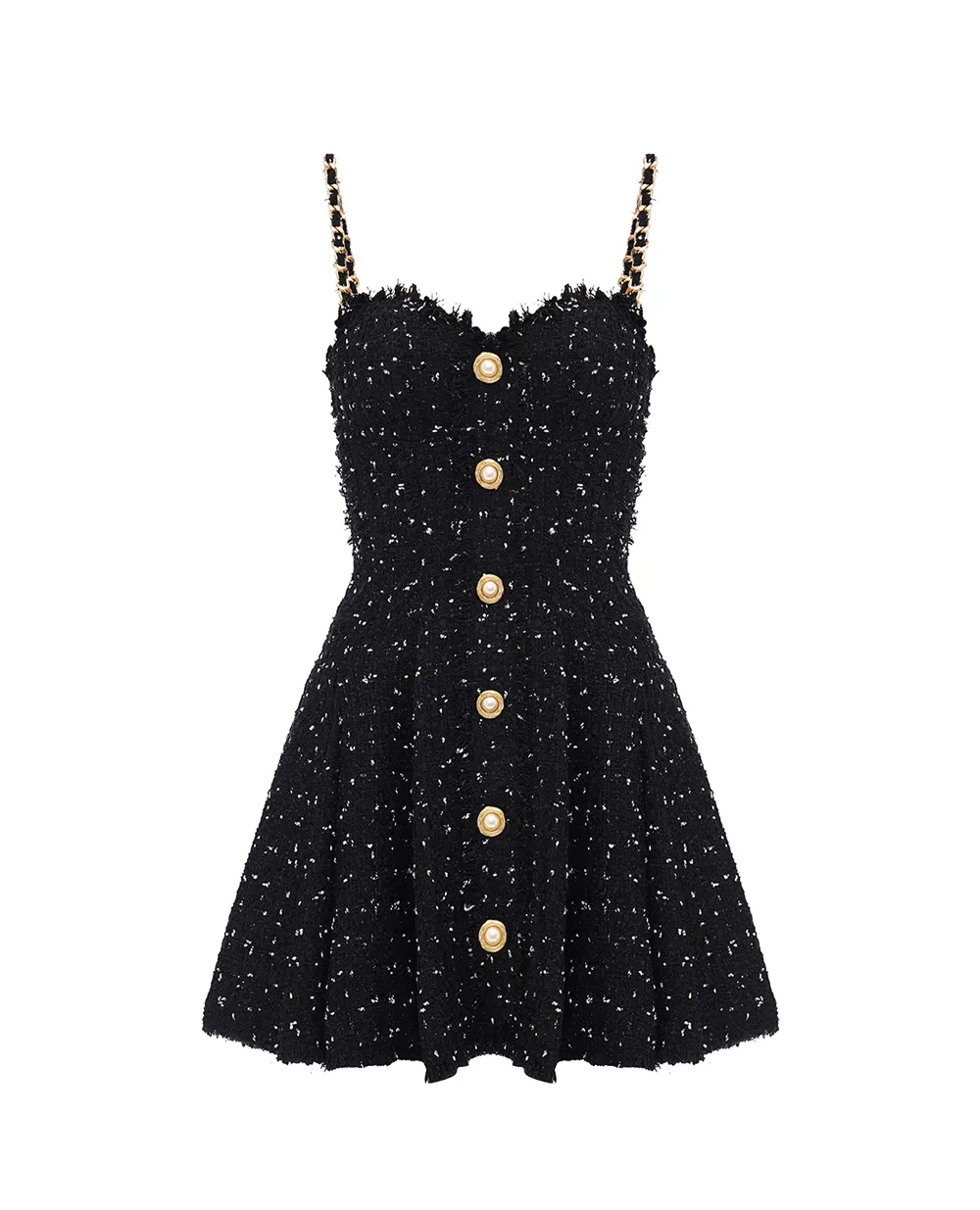 Платье Balmain EF0R2430XL06, черный цвет • Купить в интернет-магазине Kameron