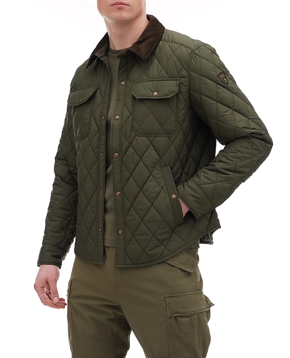 Куртка Polo Ralph Lauren 710876085001, оливковый цвет • Купить в интернет-магазине Kameron