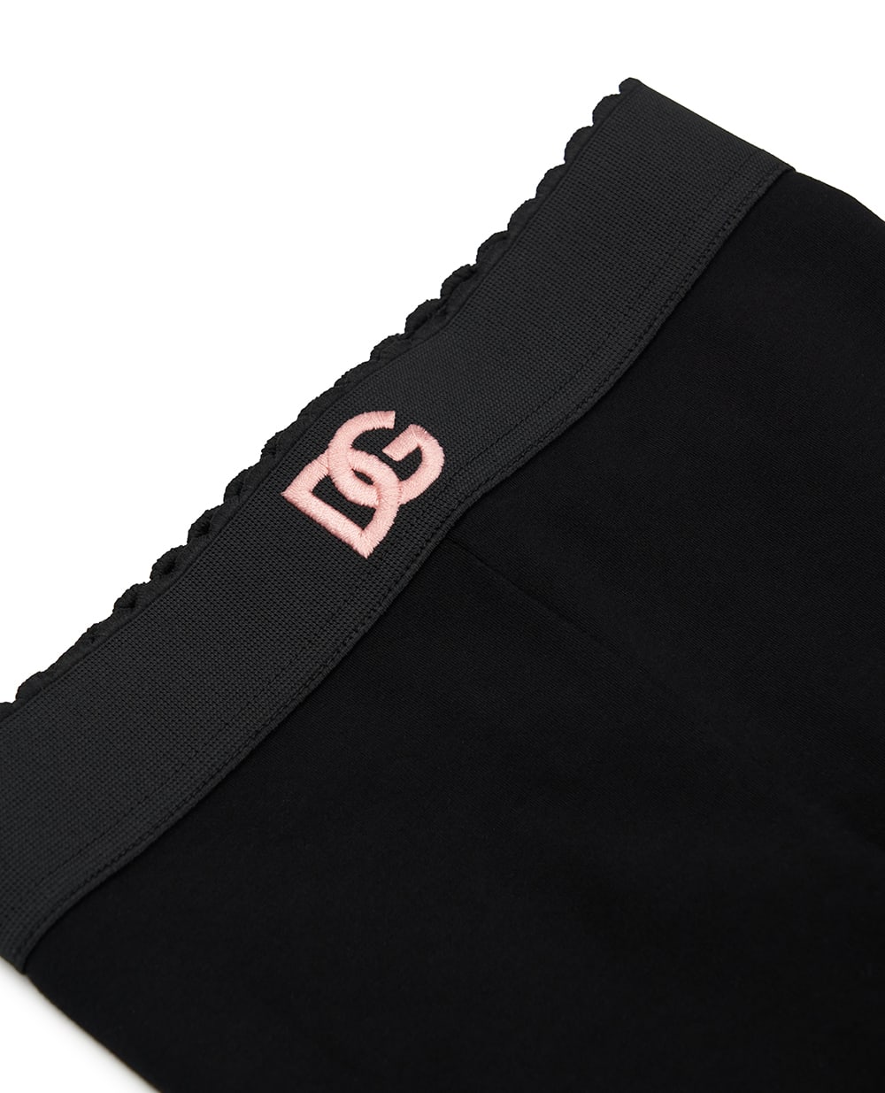 Детские леггинсы Dolce&Gabbana Kids L5JPB8-G7N9L-B, черный цвет • Купить в интернет-магазине Kameron