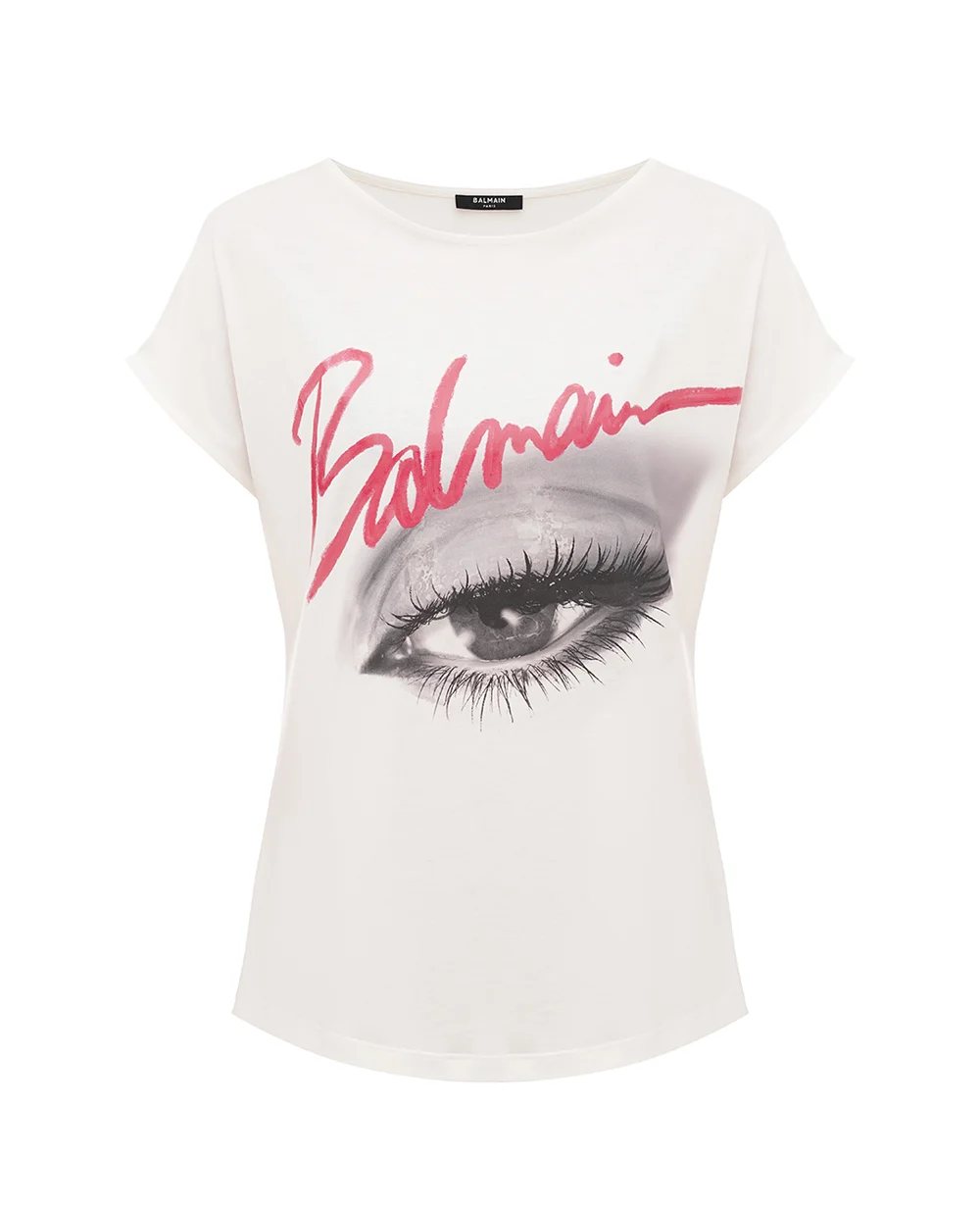 Футболка Balmain EF0EG012GE84, молочный цвет • Купить в интернет-магазине Kameron