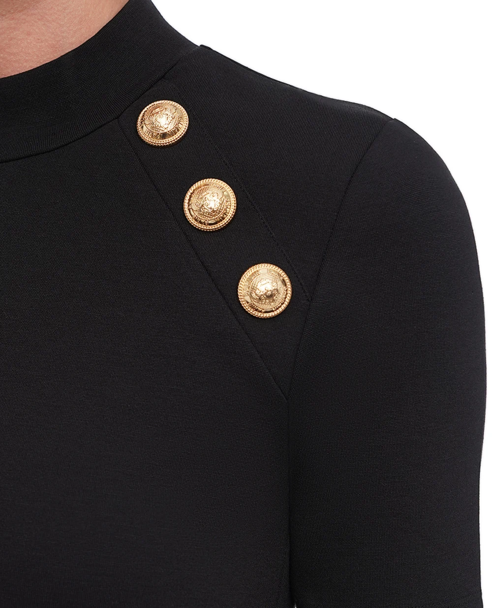 Футболка Balmain DF1EF090JH30, черный цвет • Купить в интернет-магазине Kameron