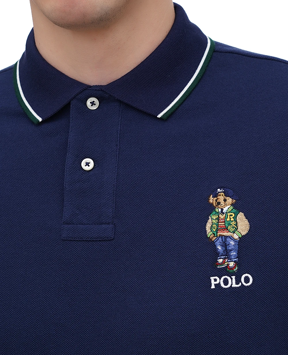 Поло Polo Bear Polo Ralph Lauren 710867574005, синий цвет • Купить в интернет-магазине Kameron