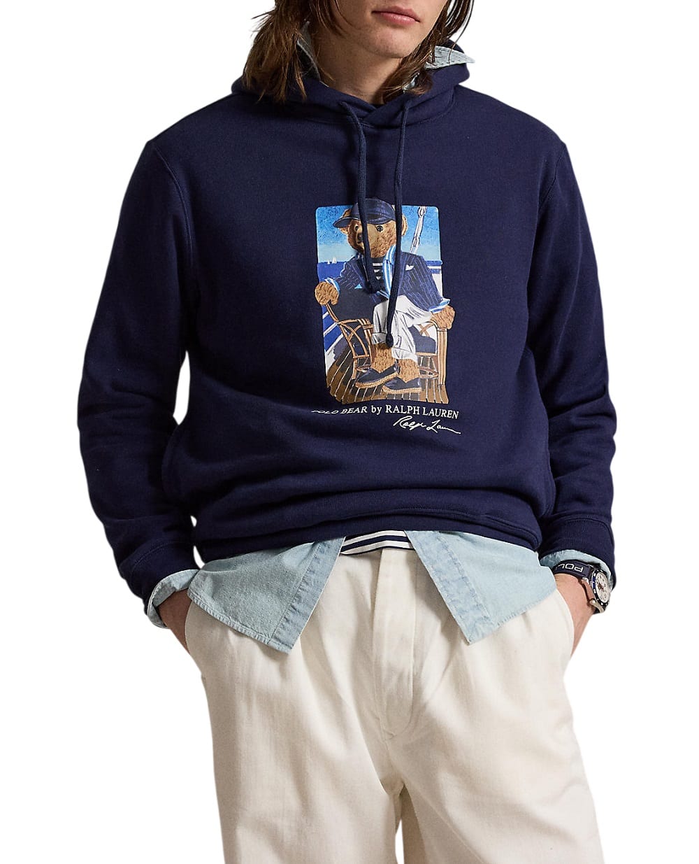 Худі Polo Bear Polo Ralph Lauren 710B21811001, темно-синій колір • Купити в інтернет-магазині Kameron