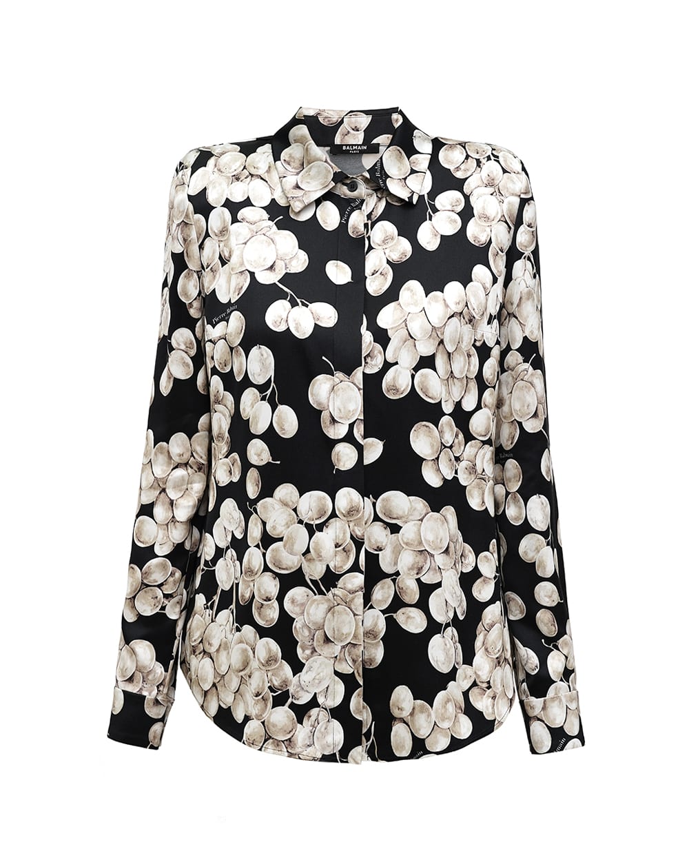 Блуза Balmain DF0HS051VH04, черный цвет • Купить в интернет-магазине Kameron