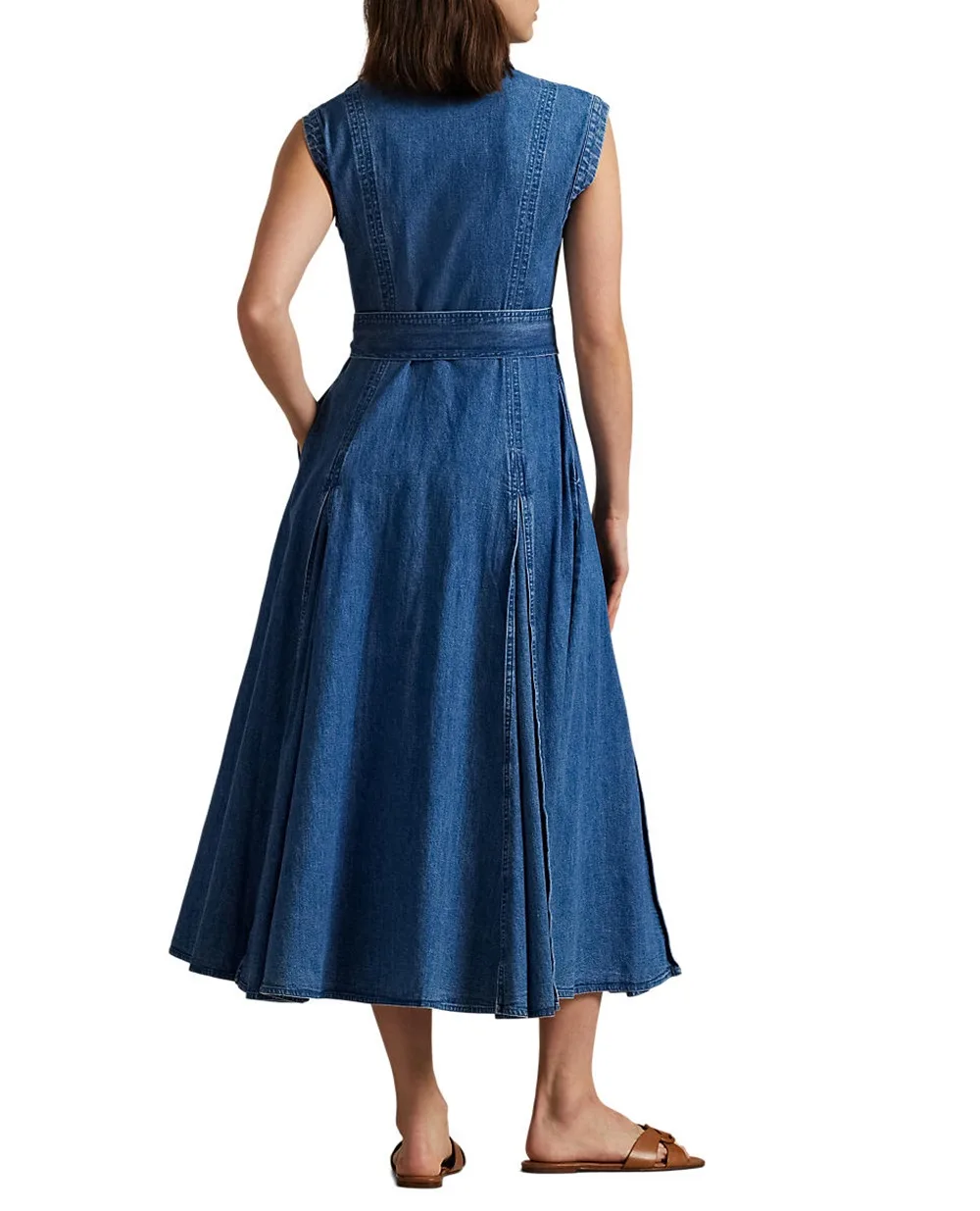Платье Polo Ralph Lauren 211969142001, синий цвет • Купить в интернет-магазине Kameron
