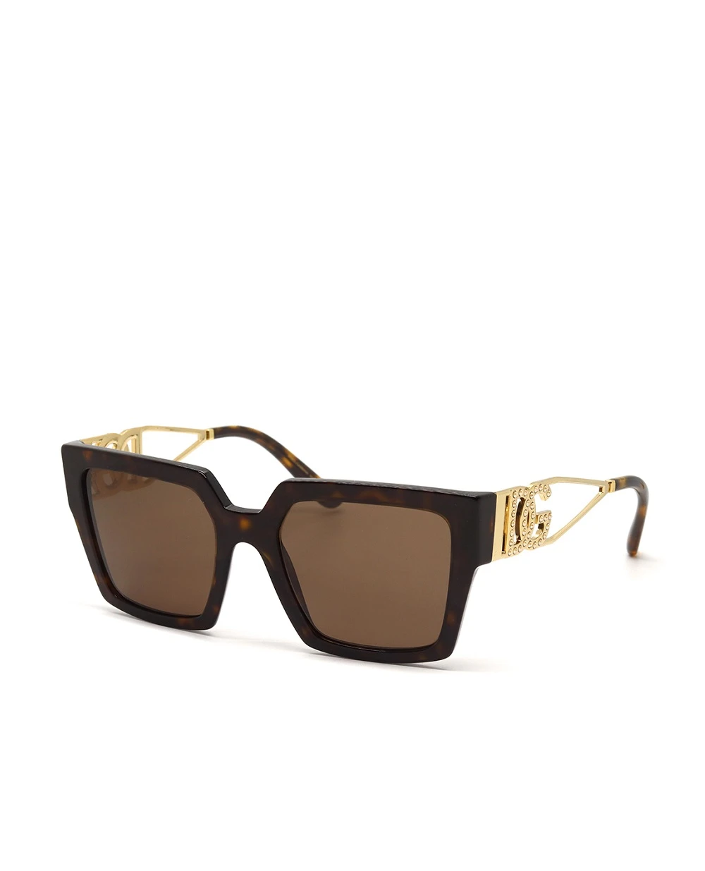 Солнцезащитные очки Dolce&Gabbana 4446В502-7353, коричневый цвет • Купить в интернет-магазине Kameron