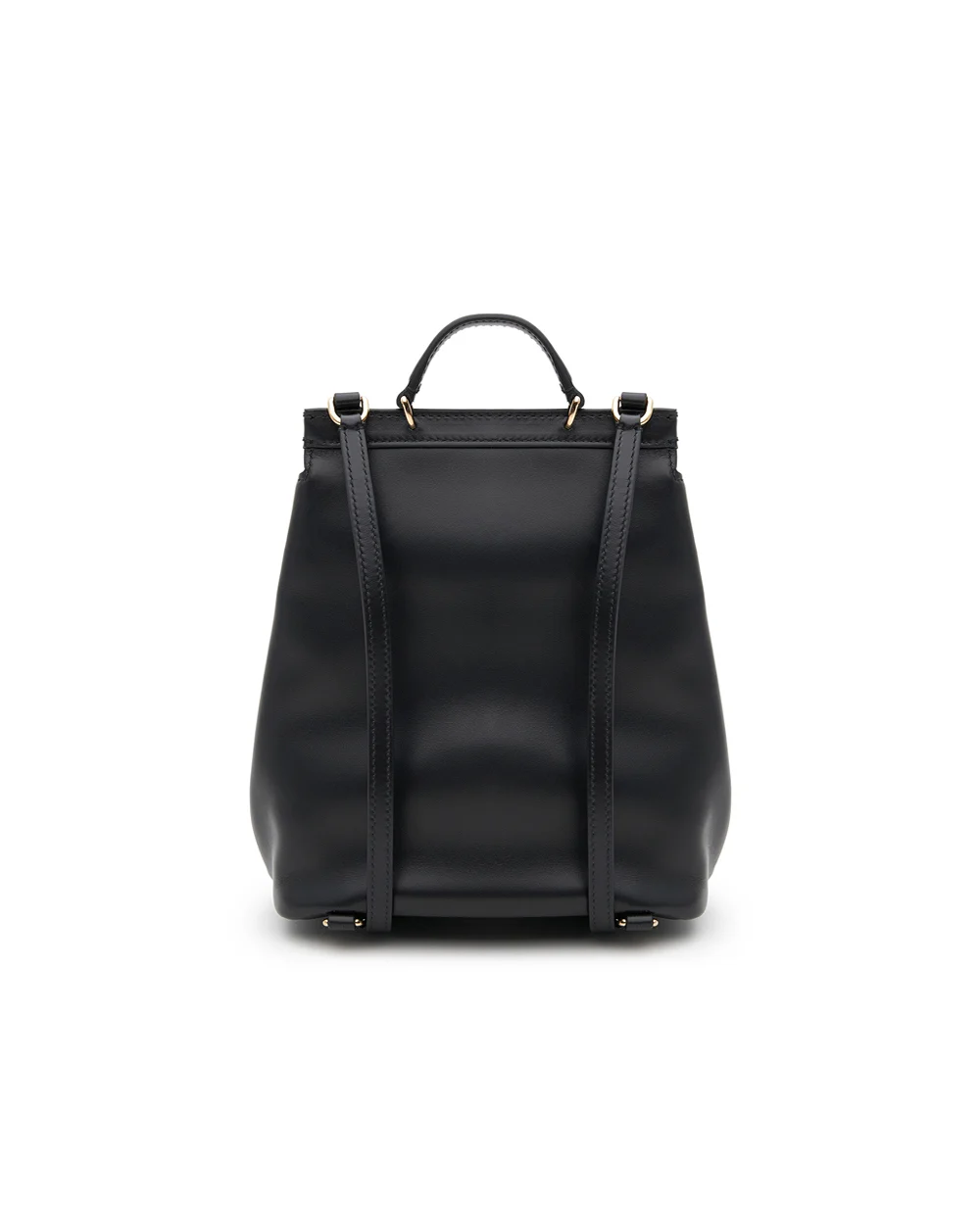 Детский кожаный рюкзак Dolce&Gabbana EB0264-A1065, черный цвет • Купить в интернет-магазине Kameron