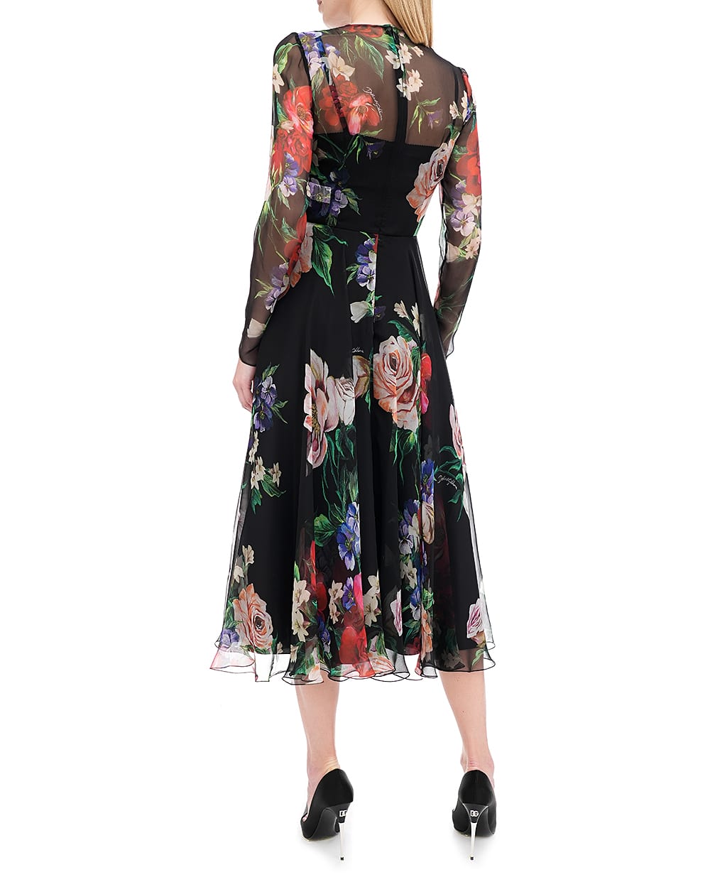 Платье Dolce&Gabbana F6TUHT-IS1Y7, черный цвет • Купить в интернет-магазине Kameron