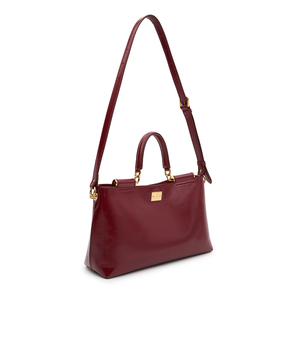 Сумка Vittoria Medium из телячьей кожи Dolce&Gabbana BB7896-AZ000, красный цвет • Купить в интернет-магазине Kameron