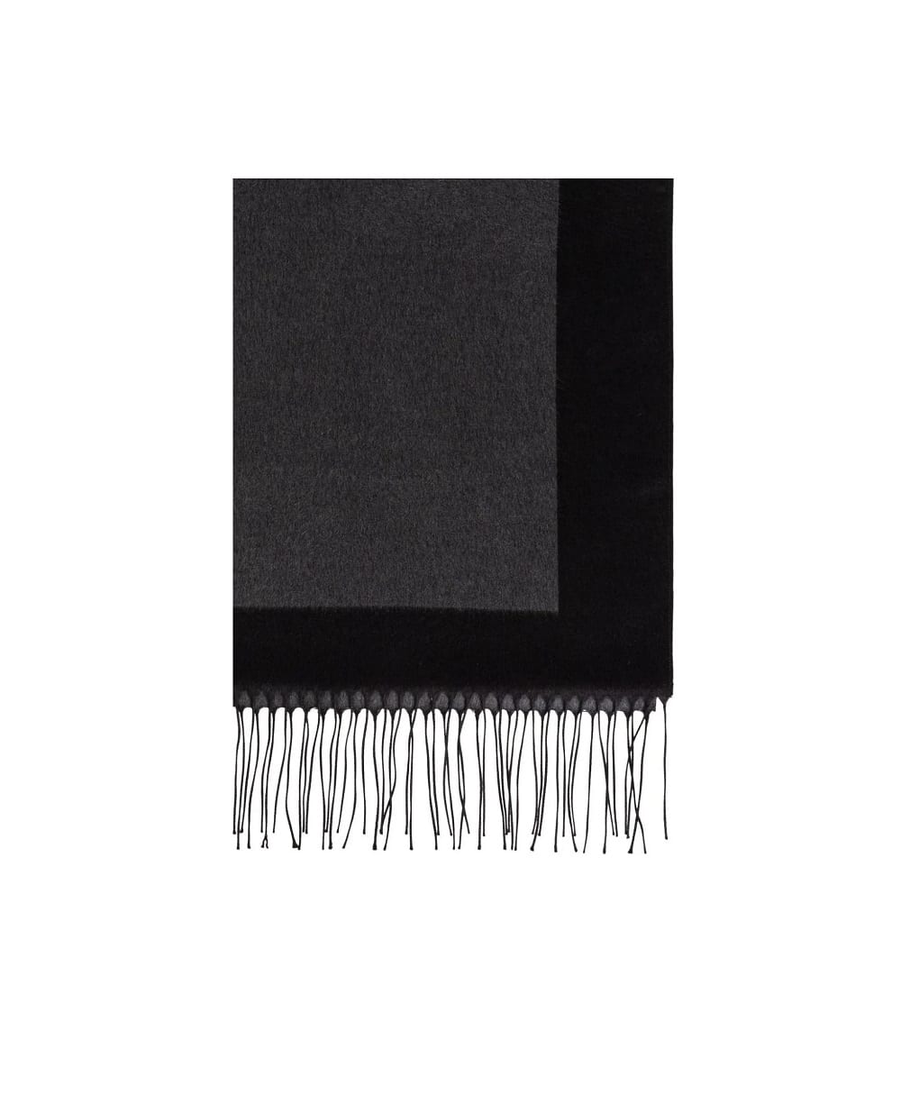 Палантин из шелка Saint Laurent 794861-3Y009, серый цвет • Купить в интернет-магазине Kameron