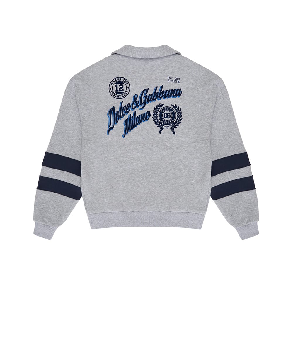 Детский кардиган Dolce&Gabbana Kids L4JWMA-G7PCS-B, серый цвет • Купить в интернет-магазине Kameron
