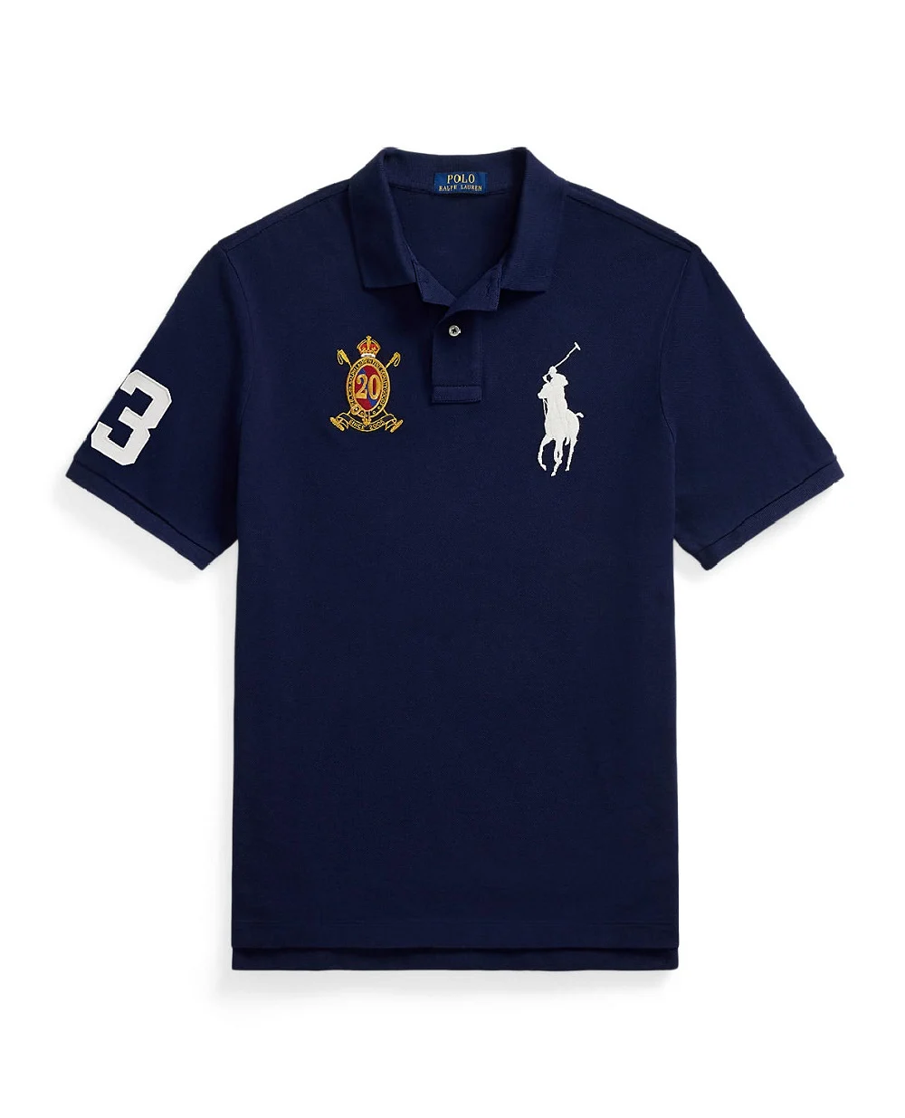 Поло Polo Ralph Lauren 710P00089002, синий цвет • Купить в интернет-магазине Kameron