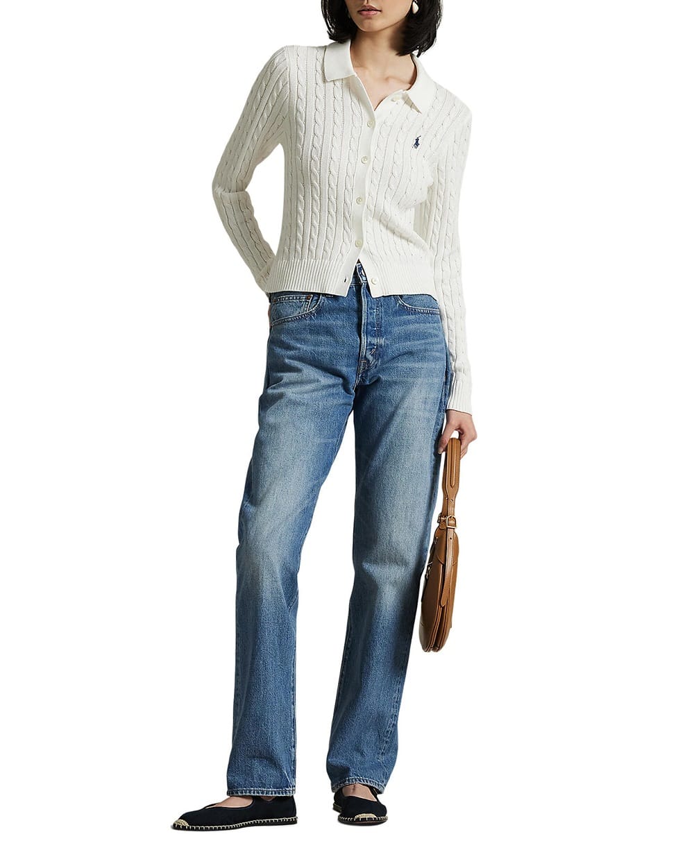 Кардиган Polo Ralph Lauren 211971881001, белый цвет • Купить в интернет-магазине Kameron