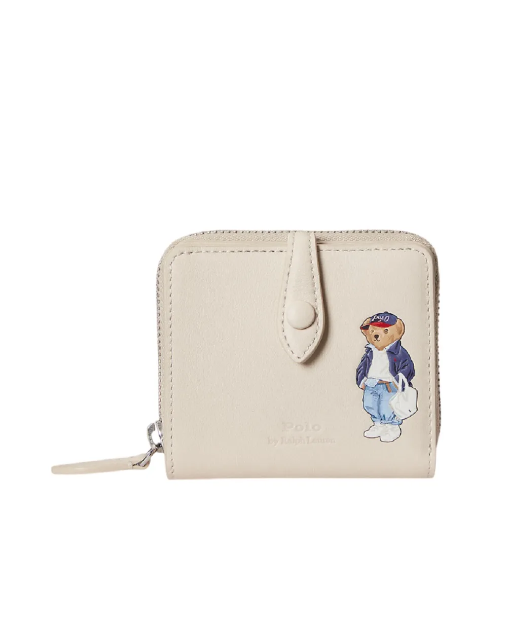 Кошелек Polo Ralph Lauren из кожи Polo Ralph Lauren 427P05787001, бежевый цвет • Купить в интернет-магазине Kameron
