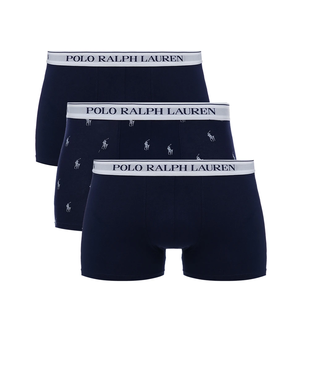 Боксери (3 шт.) Polo Ralph Lauren 714830299058, темно-синій колір • Купити в інтернет-магазині Kameron