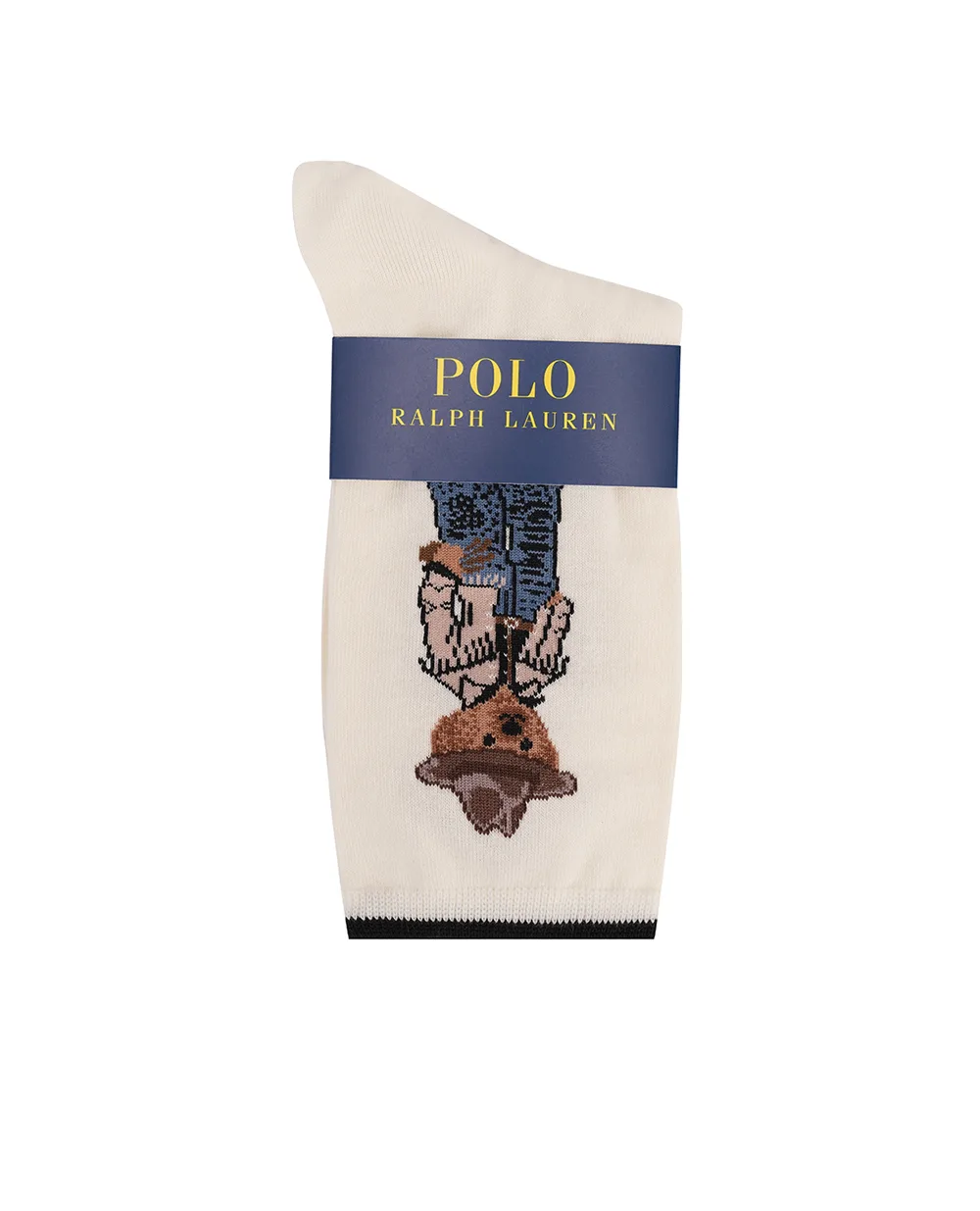 Носки Polo Bear Polo Ralph Lauren 455955246001, молочный цвет • Купить в интернет-магазине Kameron