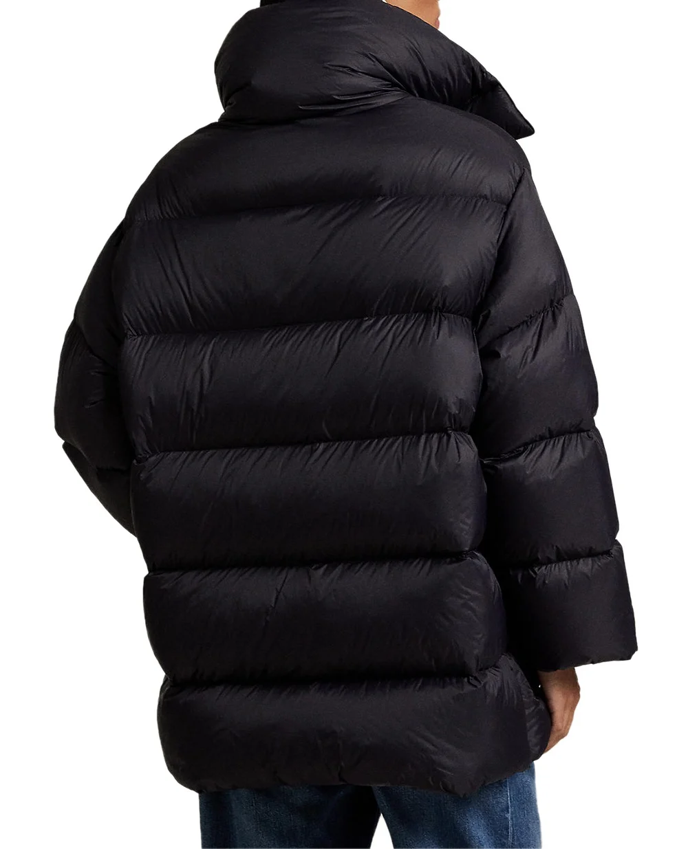Пуховик оверсайз Polo Ralph Lauren 211971186001, черный цвет • Купить в интернет-магазине Kameron