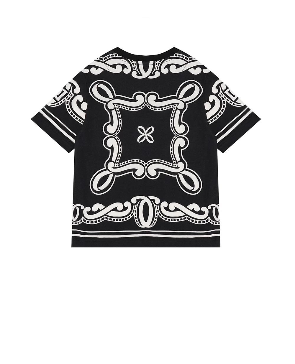 Детская футболка Dolce&Gabbana Kids L4JTHU-II7FY-S, черный цвет • Купить в интернет-магазине Kameron