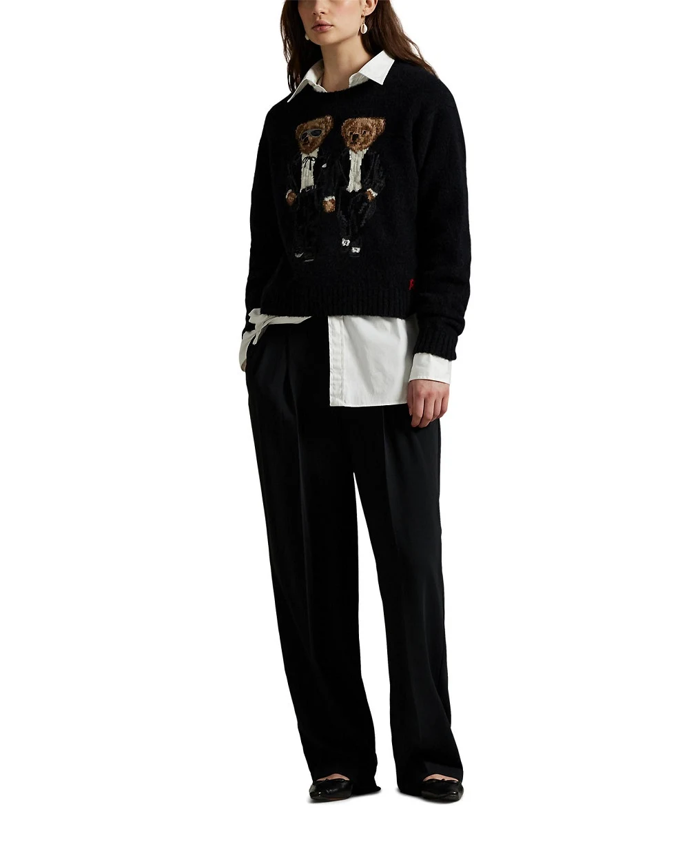 Свитер медведь в смокинге от Ralph & Ricky Polo Ralph Lauren 211978619001, черный цвет • Купить в интернет-магазине Kameron