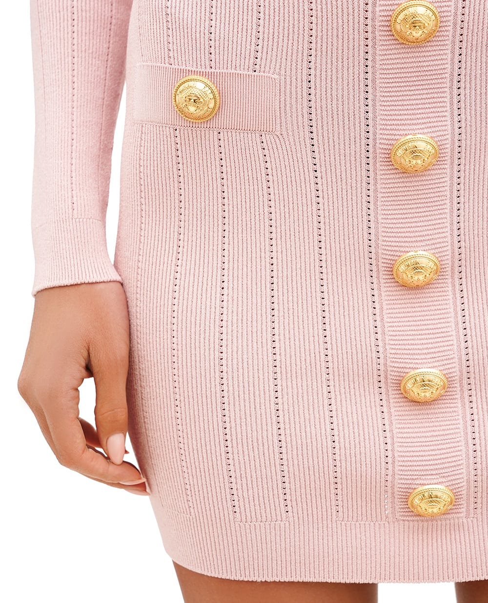 Юбка Balmain DF1LB290KB07, розовый цвет • Купить в интернет-магазине Kameron