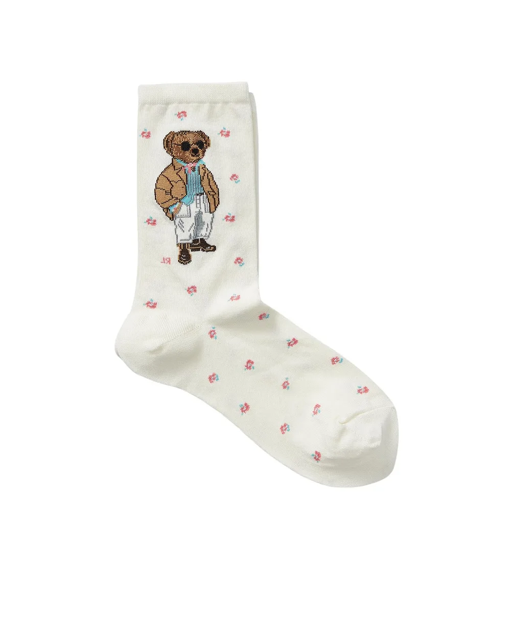 Носки Polo Bear Polo Ralph Lauren 455P10244001, слоновая кость цвет • Купить в интернет-магазине Kameron