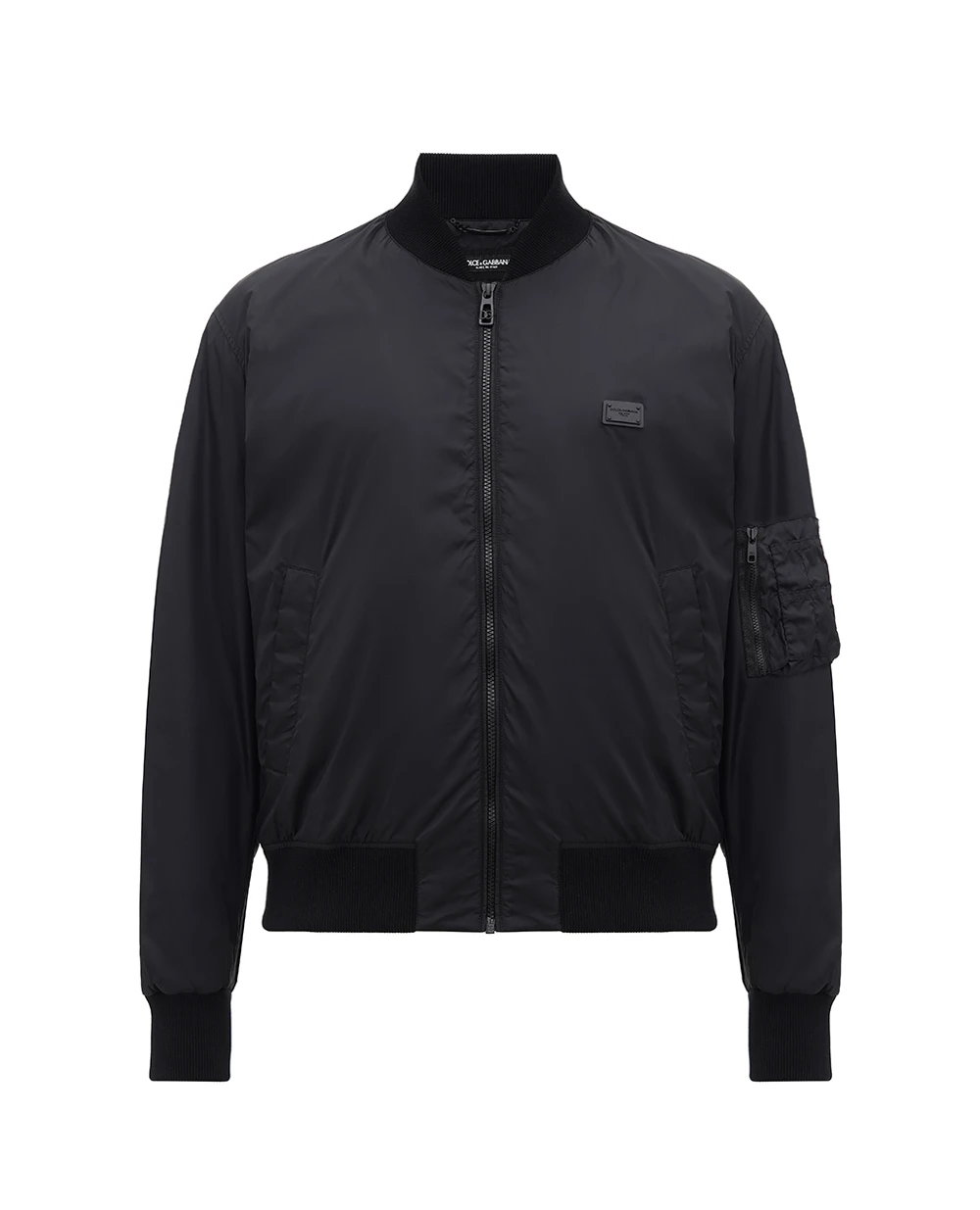 Бомбер Dolce&Gabbana G9BNQT-GI876, черный цвет • Купить в интернет-магазине Kameron