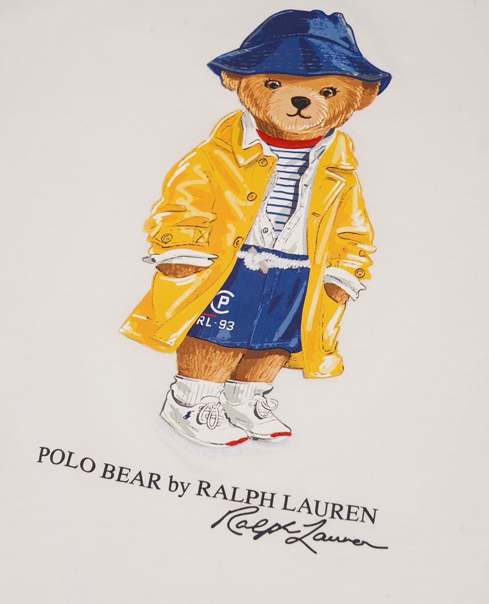 Детская футболка Polo Bear Polo Ralph Lauren Kids 313957377001, белый цвет • Купить в интернет-магазине Kameron