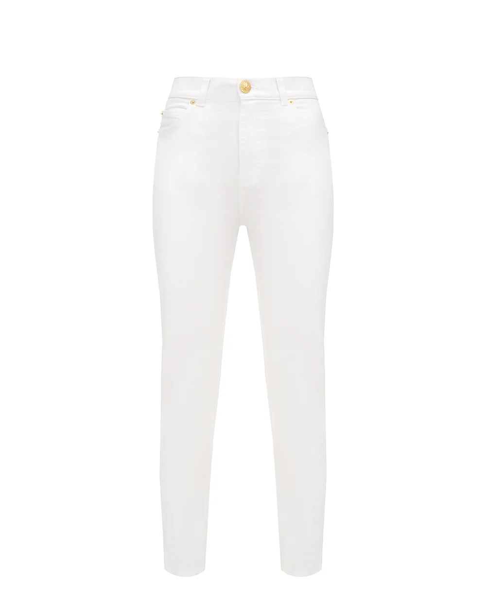 Джинси Balmain EF1MG009DB69, білий колір • Купити в інтернет-магазині Kameron