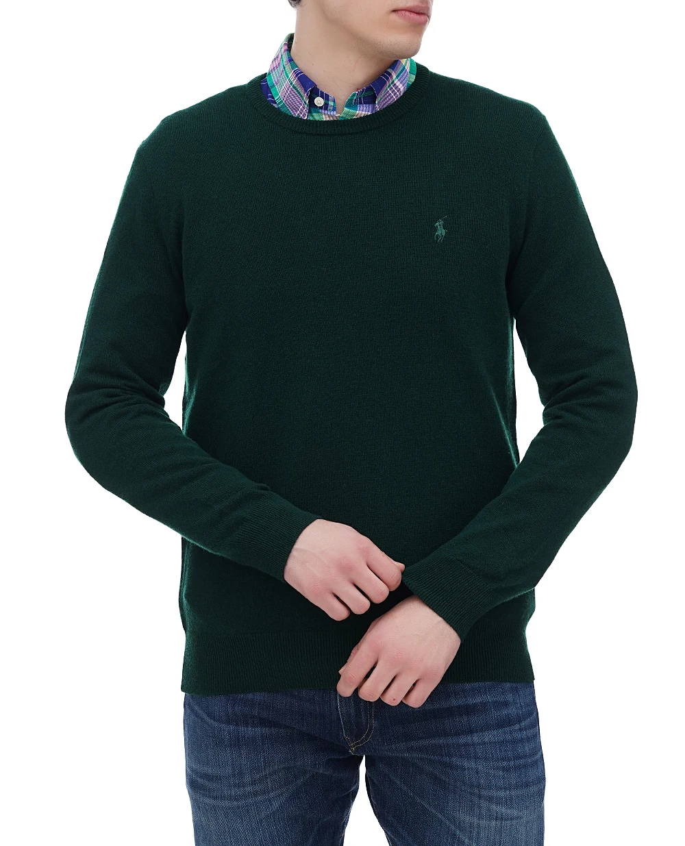 Джемпер Polo Ralph Lauren 710876714002, зеленый цвет • Купить в интернет-магазине Kameron