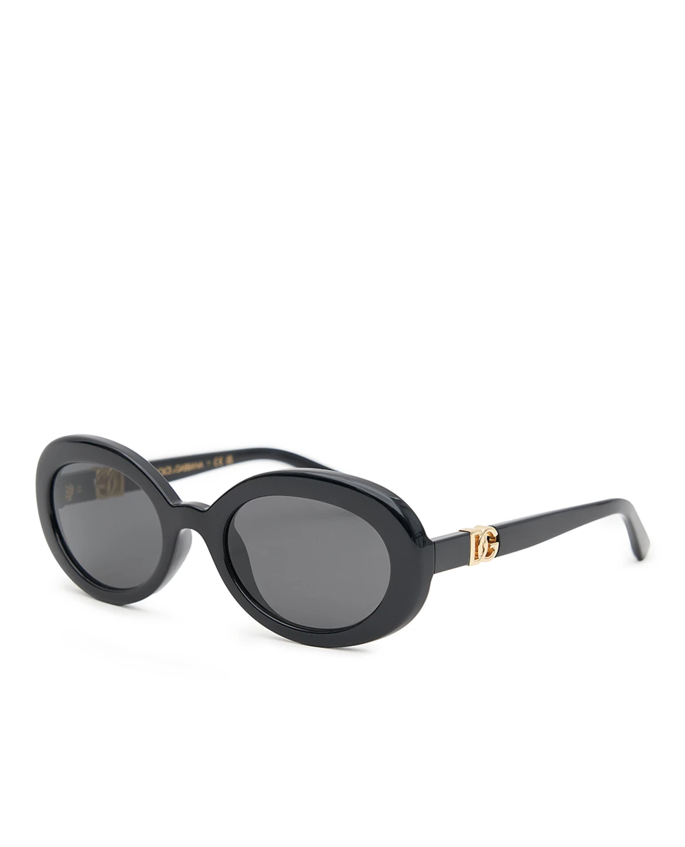 Детские солнцезащитные очки Dolce&Gabbana 6007U501-8749, черный цвет • Купить в интернет-магазине Kameron