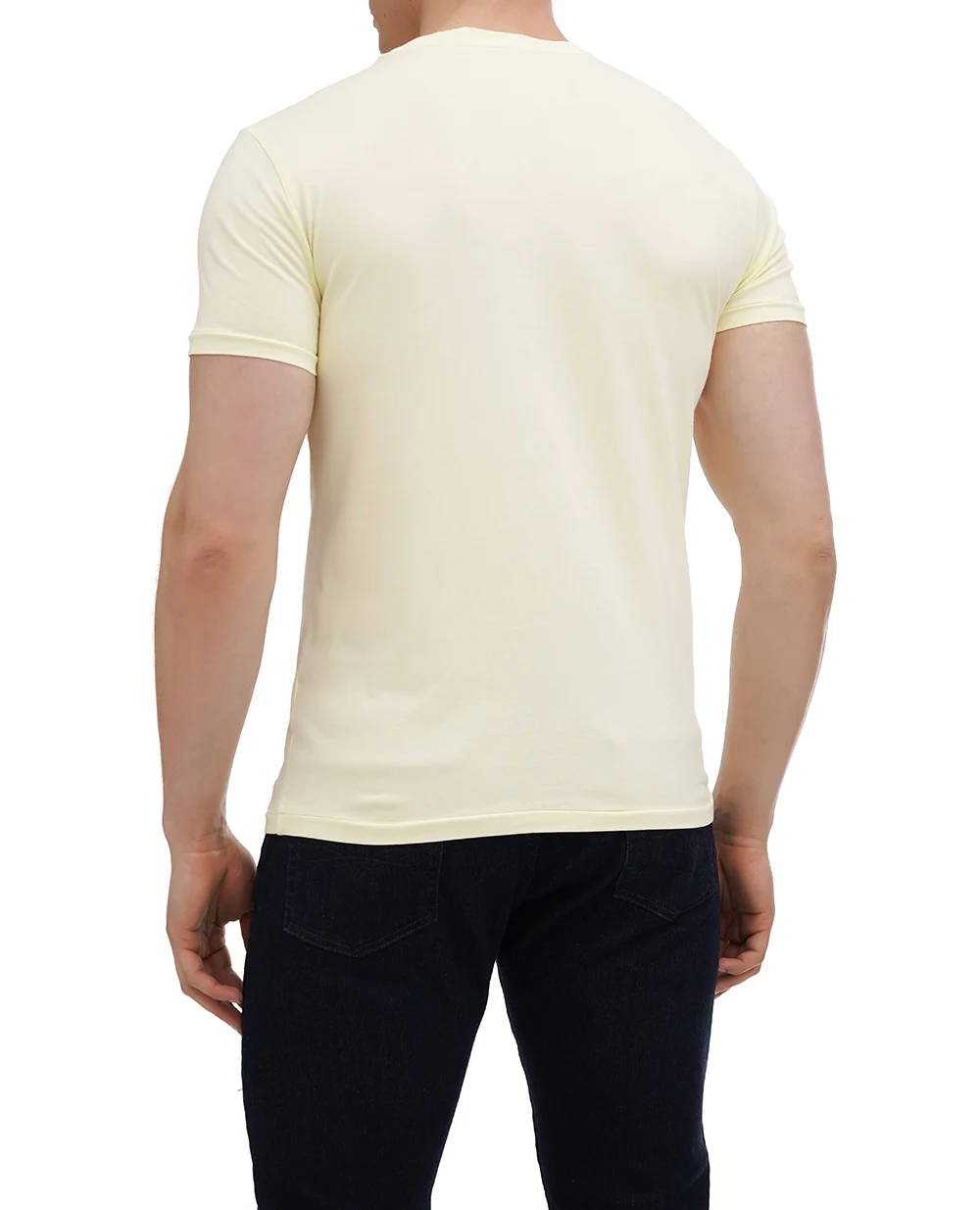 Футболка Polo Ralph Lauren 710969628003, желтый цвет • Купить в интернет-магазине Kameron